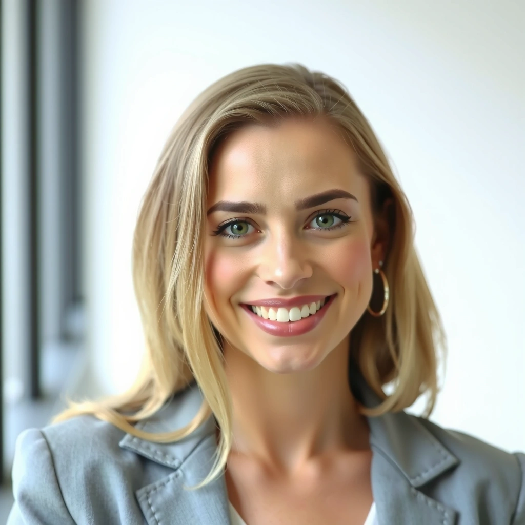 Portretul unei femei zâmbitoare, clientă Nutrivitalfi